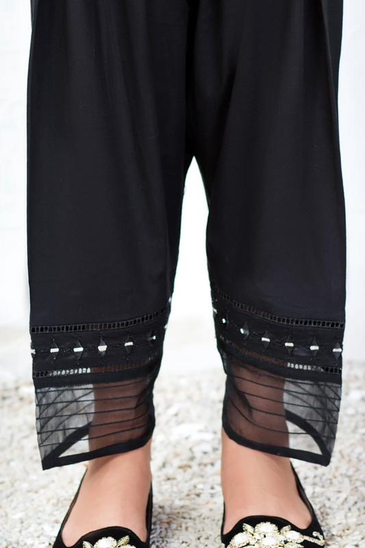 Pants | Black Shalwar | AL-06