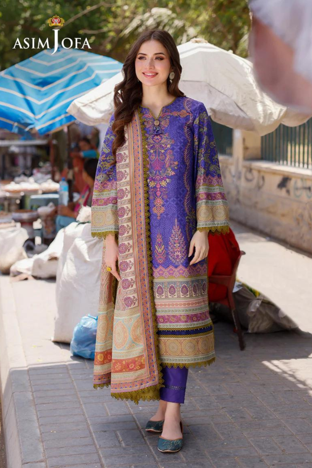 ASIM JOFA | Unstitched Lawn | 03