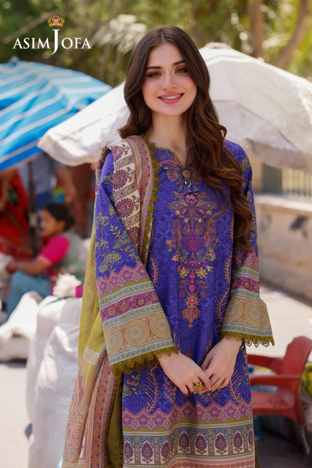 ASIM JOFA | Unstitched Lawn | 03