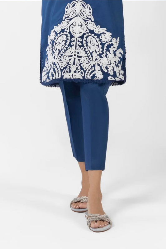 Pants | Straight Cigarette | Blue